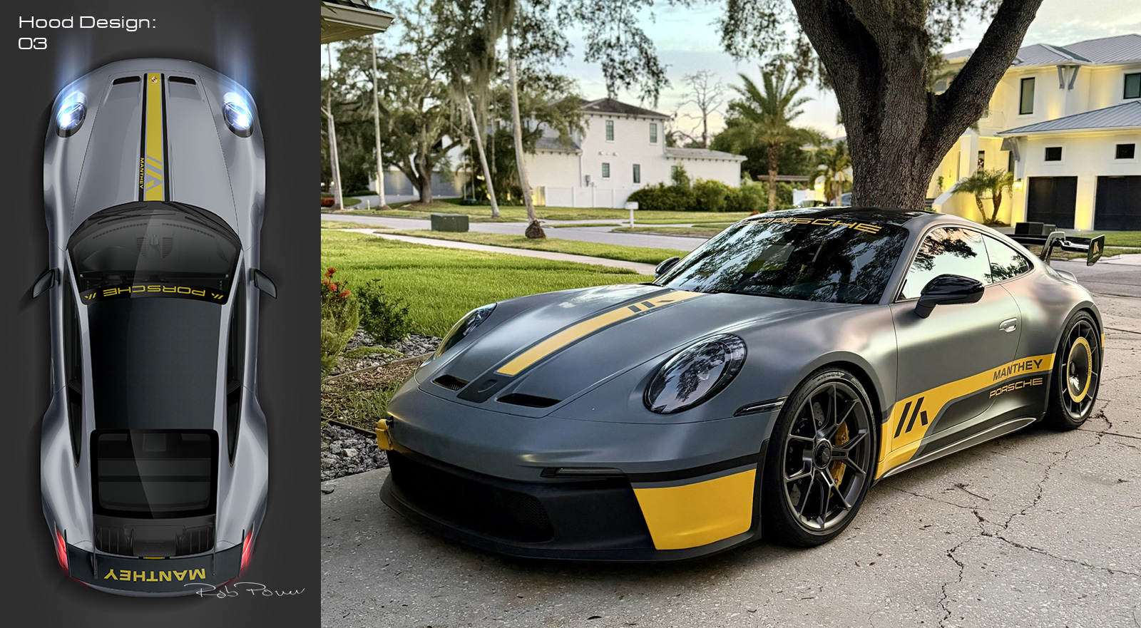 Porsche-GT4-Manthey Racing, bespoke- livery